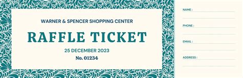 raffle ticket maker free download.